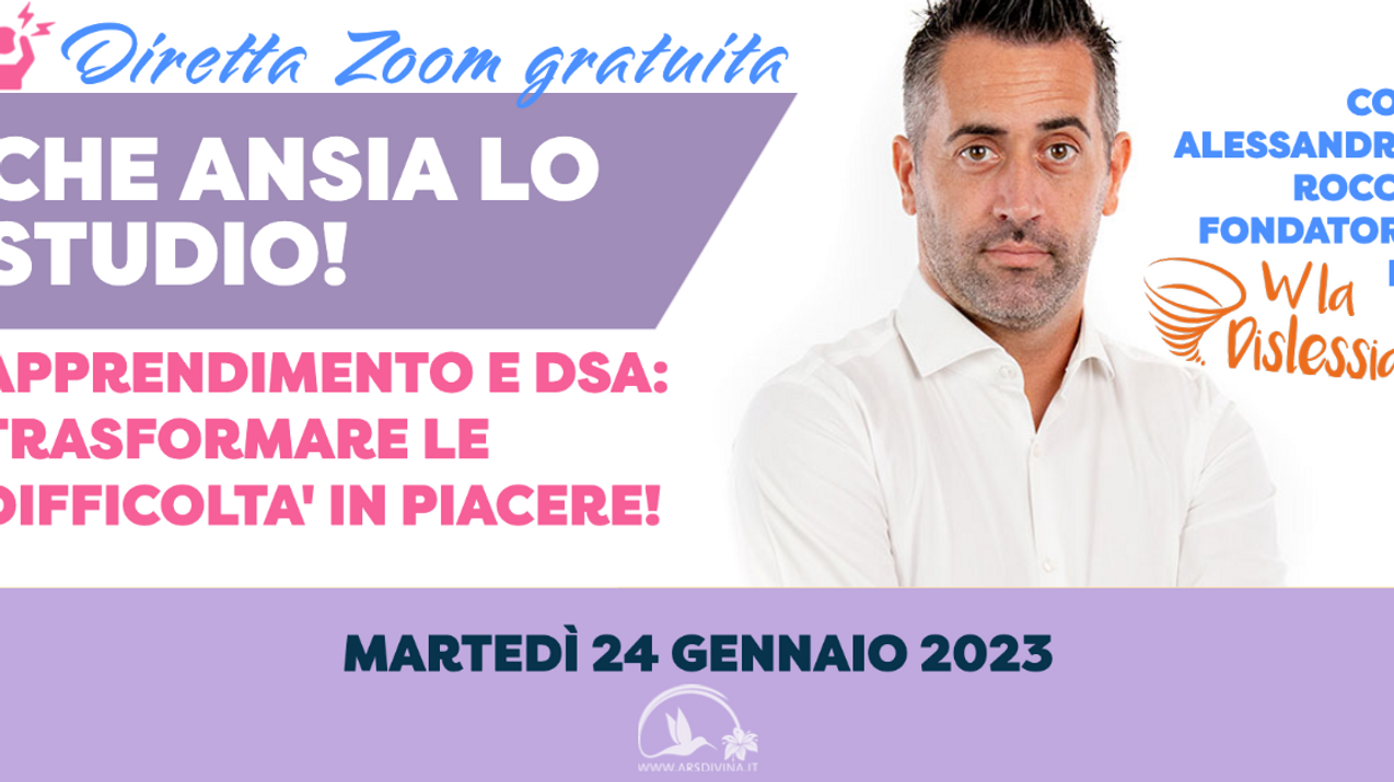 DSA e ADHD con "W la Dislessia!" 24.01.2023